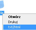 txt2html Screenshot 0