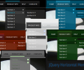 jQuery Horizontal Menu Style 05 Скриншот 0