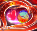 Love Dance Clock ScreenSaver Скриншот 0
