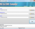 MSI to EXE Compiler Скриншот 0