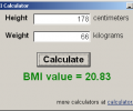 BMI Calculator Скриншот 0