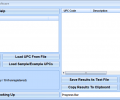 UPC Search and Lookup Multiple Codes Software Скриншот 0