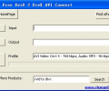 CFTsoft Free XviD 2 DivX AVI Convert Скриншот 0
