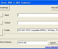 CFTsoft Free VOB 2 DAT Convert Скриншот 0