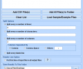 Split CSV Files Into Multiple Files Software Скриншот 0