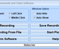 Record Mouse Movements and Clicks Software Скриншот 0