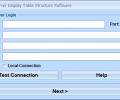 MS SQL Server Display Table Structure Software Скриншот 0