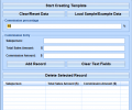 Excel Sales Commission Template Software Скриншот 0