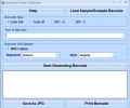 Barcode Printer Software Скриншот 0