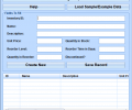 Excel Inventory List Template Software Скриншот 0