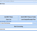 MOV To AVI Converter Software Скриншот 0