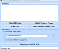Convert Multiple OpenOffice ODS Files To XLS Files Software Скриншот 0
