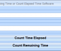 Countdown Remaining Time or Count Elapsed Time Software Скриншот 0