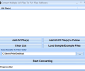 Convert Multiple AVI Files To FLV Files Software Скриншот 0
