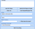 Convert Multiple CSV Files To Text Files Software Скриншот 0