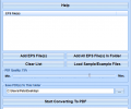 EPS To PDF Converter Software Скриншот 0
