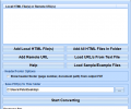 HTML To PDF Converter Software Скриншот 0
