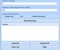 Bing Save Search Results Software Скриншот 0