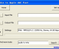 Free Audio to Apple AAC Fast Screenshot 0