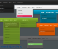 Animated jQuery Menu Style 08 Скриншот 0