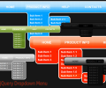 jQuery Dropdown Menu Style 3 Скриншот 0