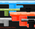 jQuery Dropdown Menu Style 3 Screenshot 0