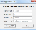 AzSDK PDF Decrypt ActiveX DLL Скриншот 0