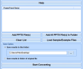 MS PowerPoint PPTX To PPT Converter Software Скриншот 0