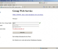 GroupWebService Скриншот 0