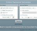 Online Random Password Generator Скриншот 0