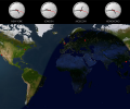 Solar World Clock Скриншот 0