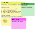 Voice Sticky Notes Скриншот 0