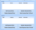Expense and Income Manager Software Скриншот 0