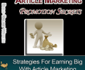 Article Marketing Promotion Secrets Скриншот 0