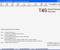 T4S Stored Procedure Generator Скриншот 0