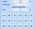 Use Computer Keyboard As MIDI Musical Instruments Software Скриншот 0