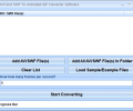 AVI and SWF To Animated GIF Converter Software Скриншот 0