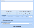 DBF To CSV Converter Software Скриншот 0