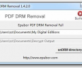 Epubor PDF DRM Removal Скриншот 0