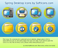 Spring Desktop Icons Скриншот 0