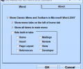 Old Menus For MS Word 2010 Software Скриншот 0