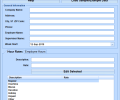 Excel Weekly Employee Timesheet Template Software Скриншот 0