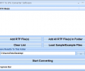 RTF To JPG Converter Software Скриншот 0