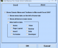 Old Menus For Excel 2010 Software Скриншот 0