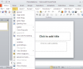 Classic Menu for PowerPoint 2010 Скриншот 0