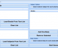 Outlook Generate Emails From Lists Software Скриншот 0