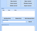 Password Protected Journal Software Screenshot 0