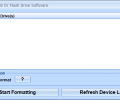 Format USB Or Flash Drive Software Скриншот 0