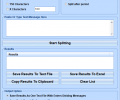 Split Text Messages Software Скриншот 0