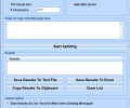 Split Text Messages Software Screenshot 0